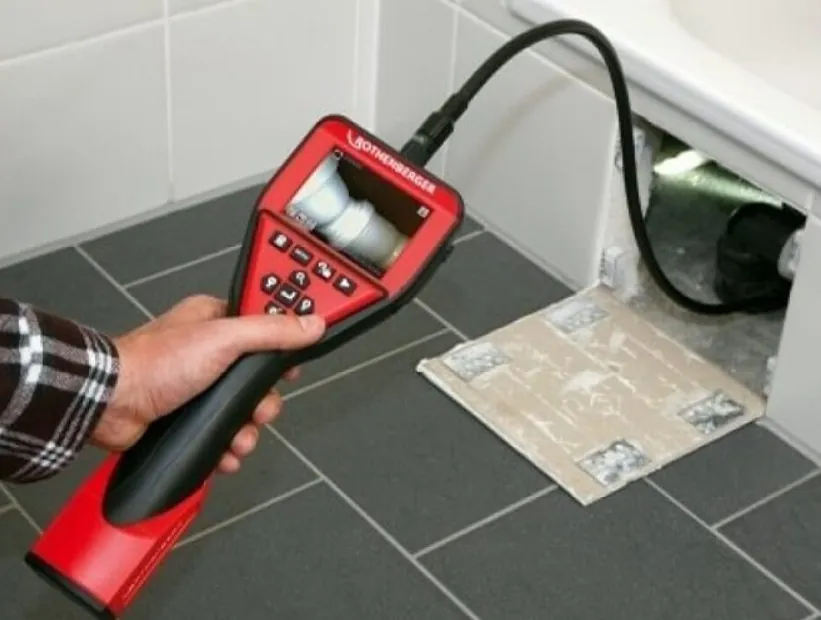 Mersin su kaçağı tespiti cihazla banyo bataryası altında inceleme